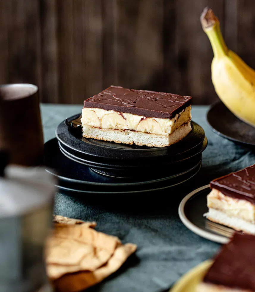Bananenschnitte
