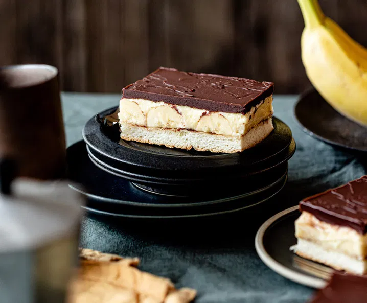 Bananenschnitte
