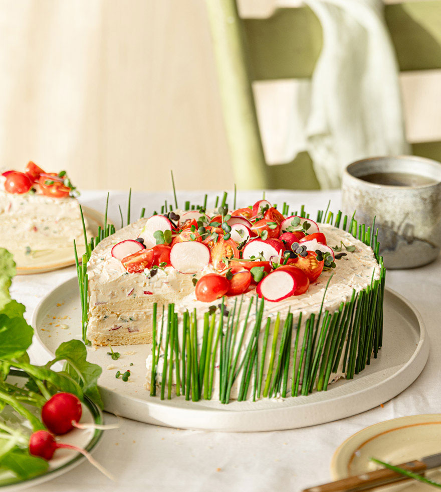 Herzhafter Cheesecake
