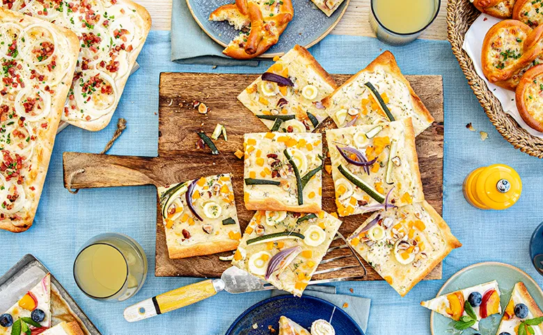 Flammkuchenrezepte