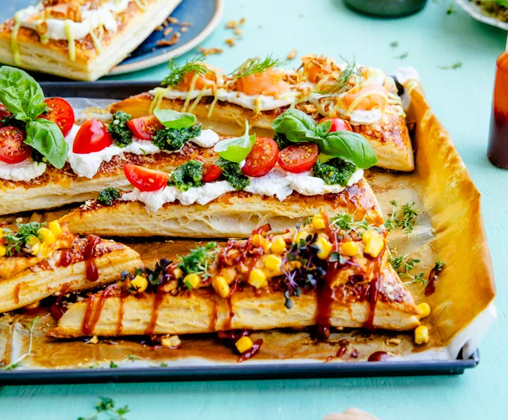 Pikante Croissant Slices
