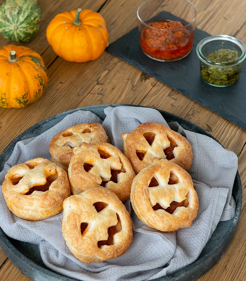 Leveles tészta tökök Halloween-ra