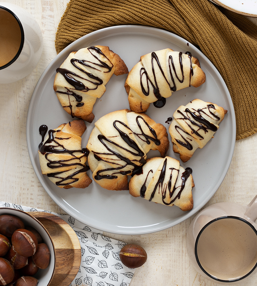 Édes Gesztenyés linzer kiflik