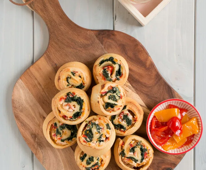 Vegetáriánus pizzagolyók