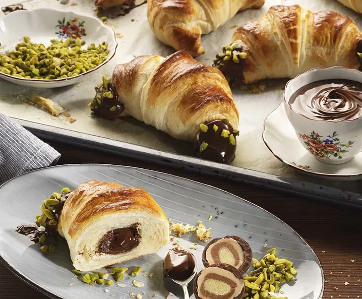 Mozart-golyós croissant