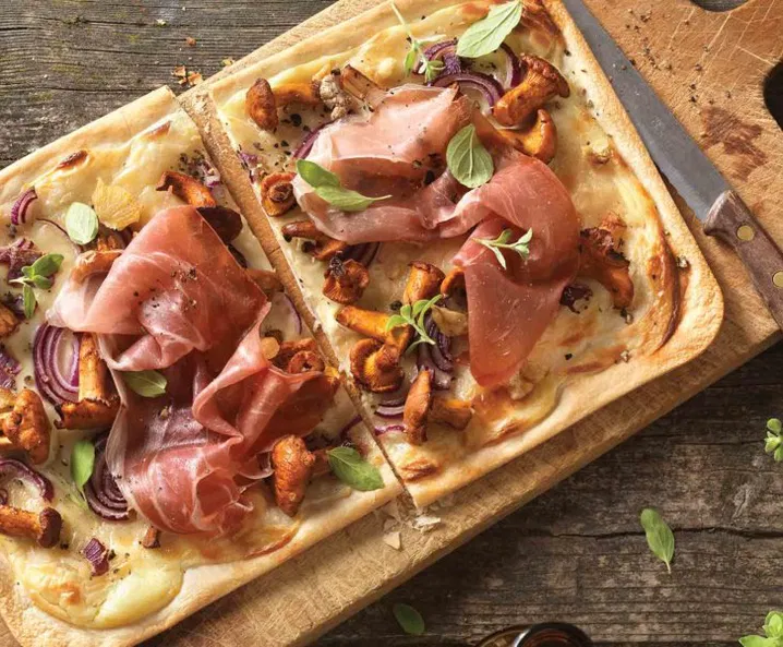 gesztenyés pizza