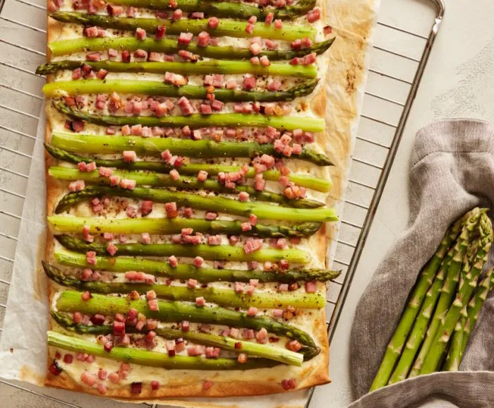 spárgás pizza