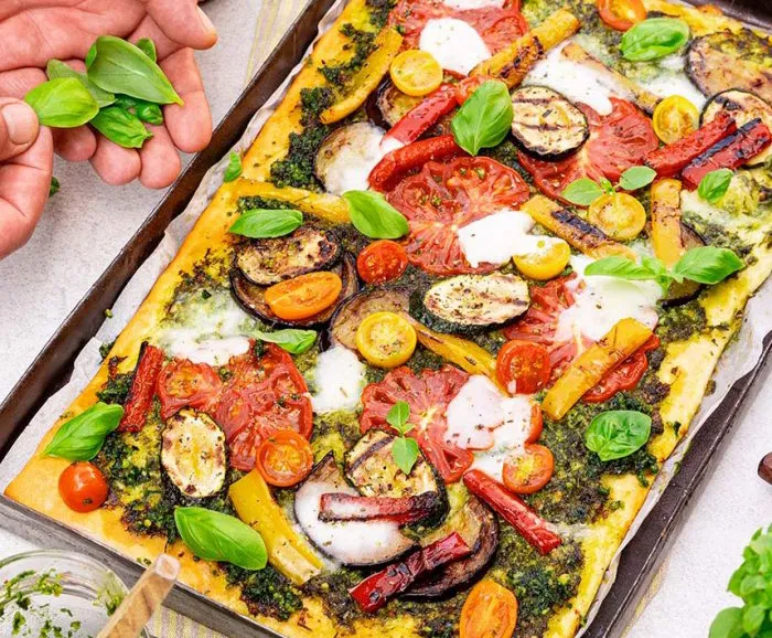 nyári pizza