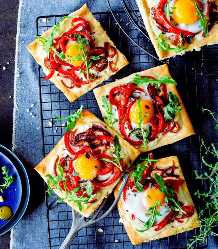 mini pizza bianca