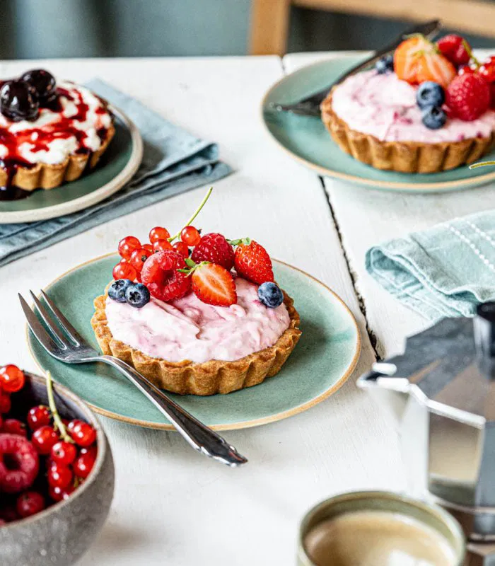 gyümölcsös tartelette