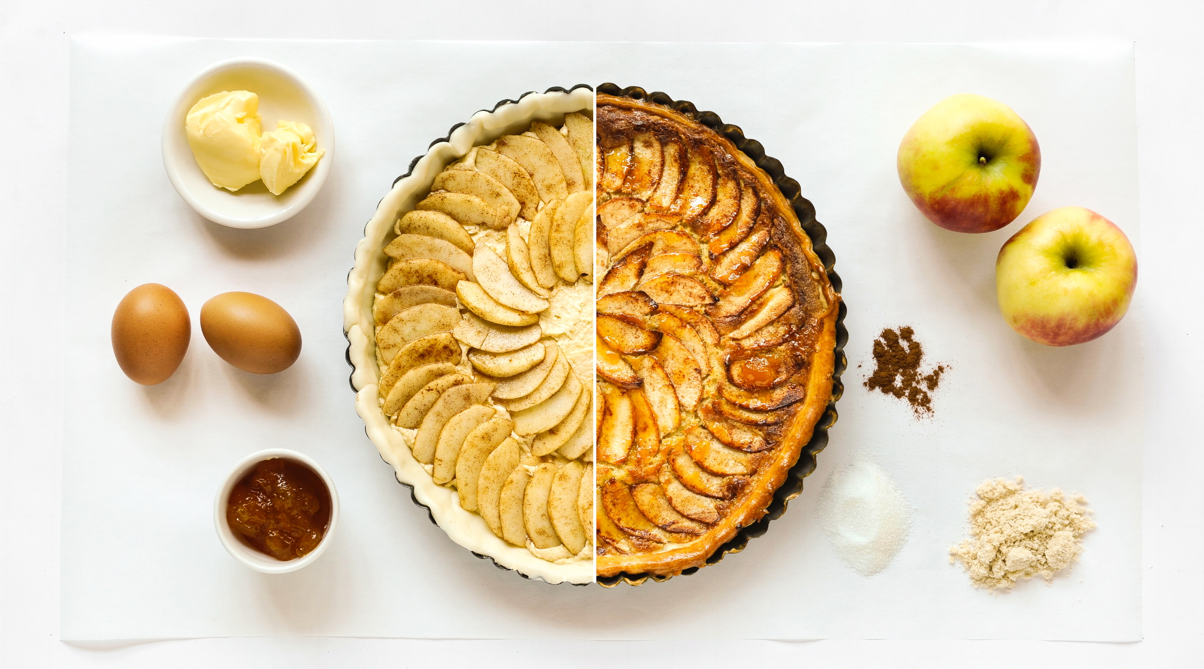 Appeltaart maken stappen