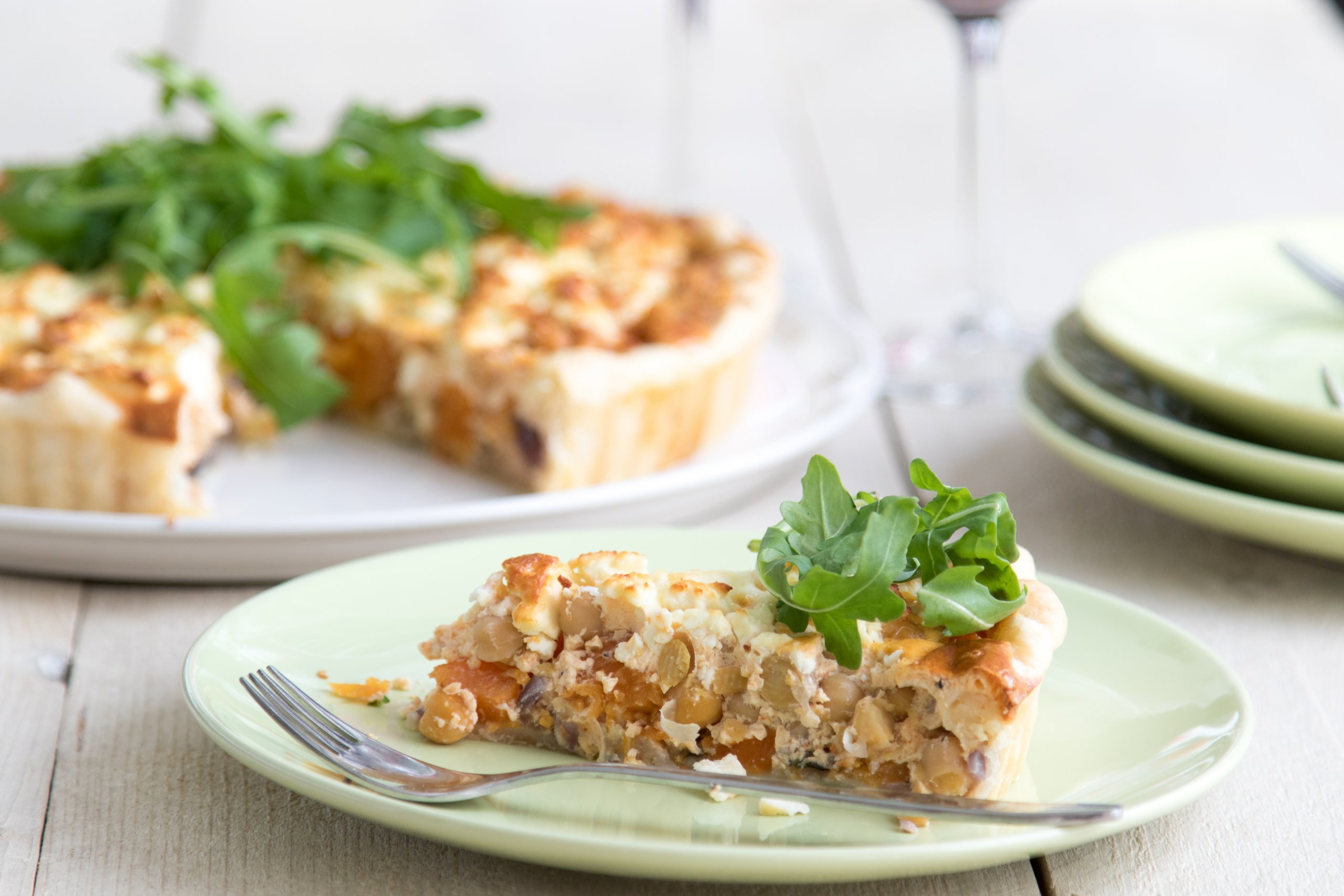 Kikkererwten quiche