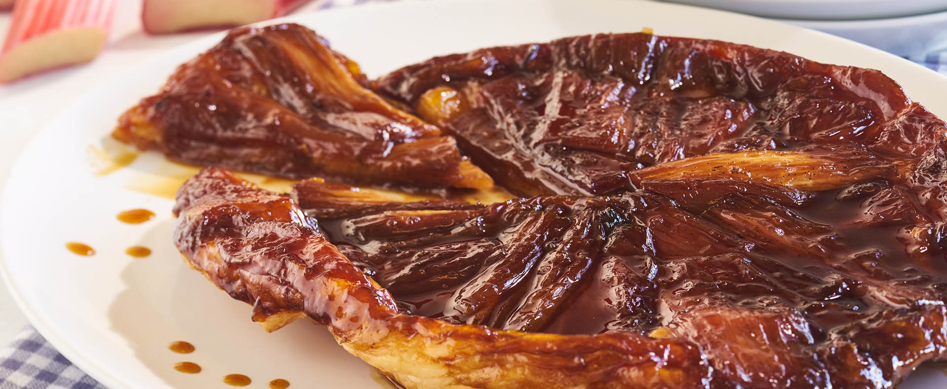 Rabarber tarte tatin Tante Fanny