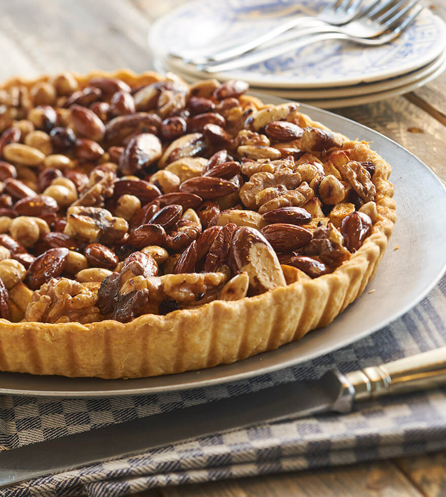 Recept appeltaart met honingnoten van Tante Fanny