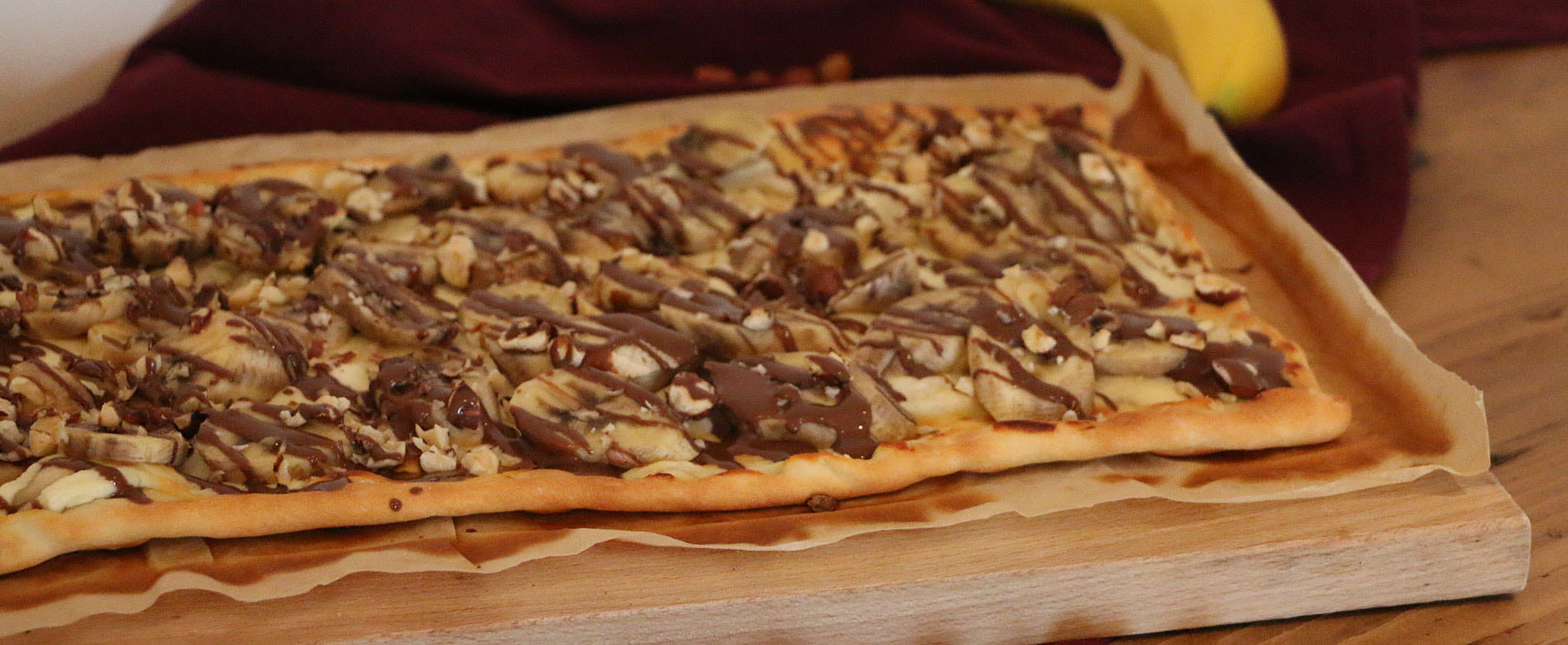 Bananen Flammkuchen Tante Fanny