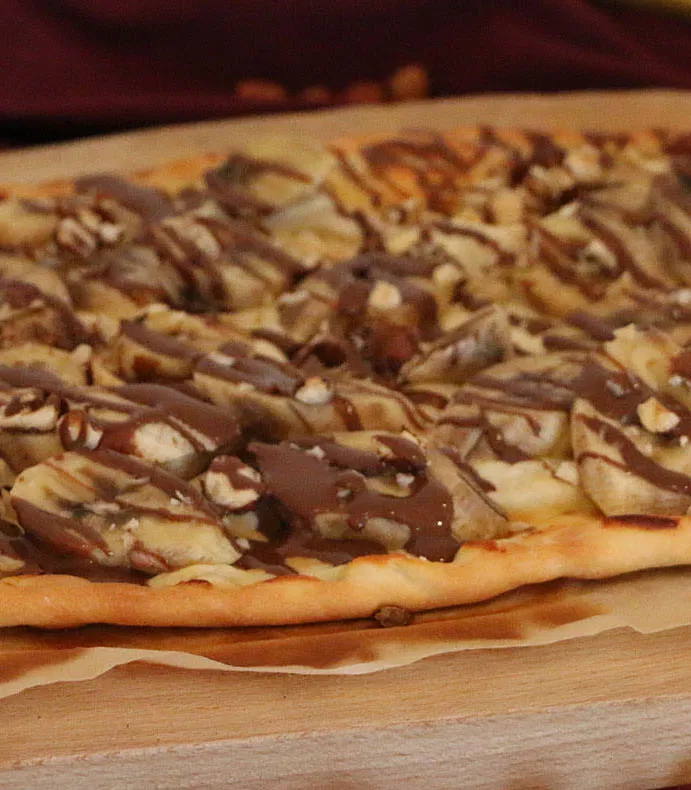 Bananen Flammkuchen Tante Fanny
