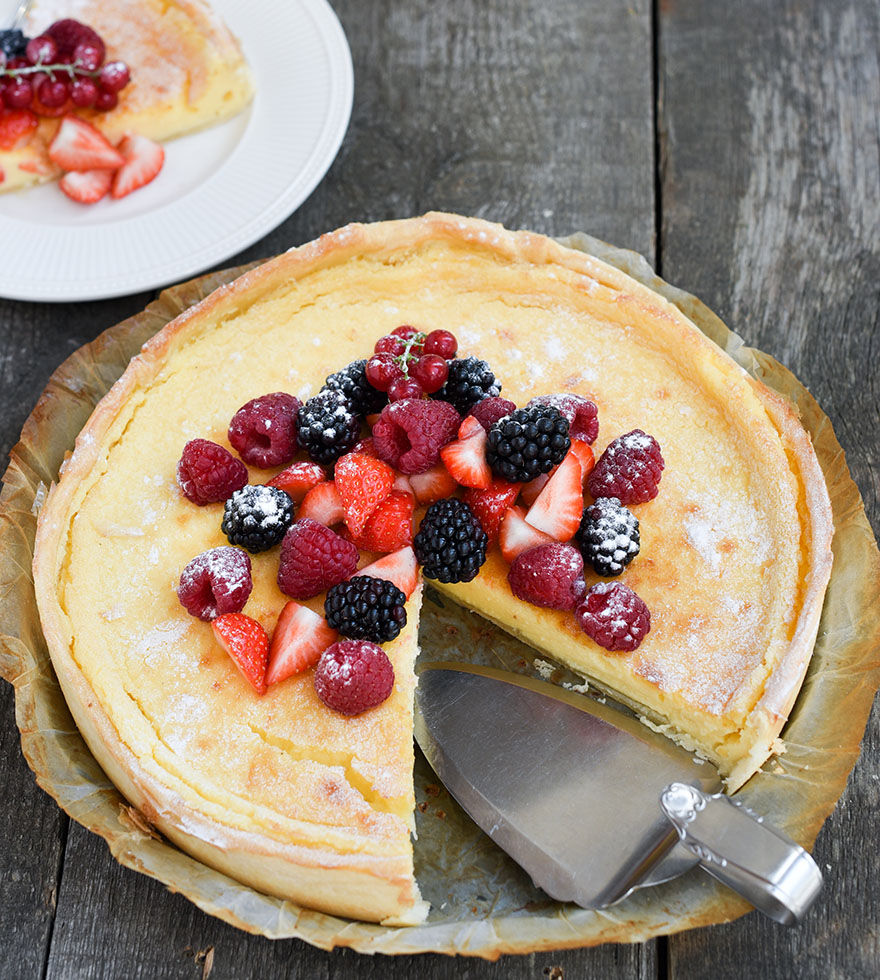 Cheesecake met rood fruit Tante Fanny