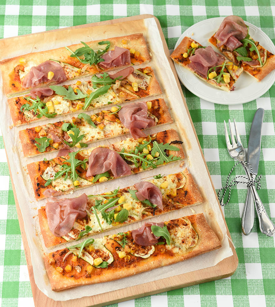 Courgette Pizza Tante Fanny