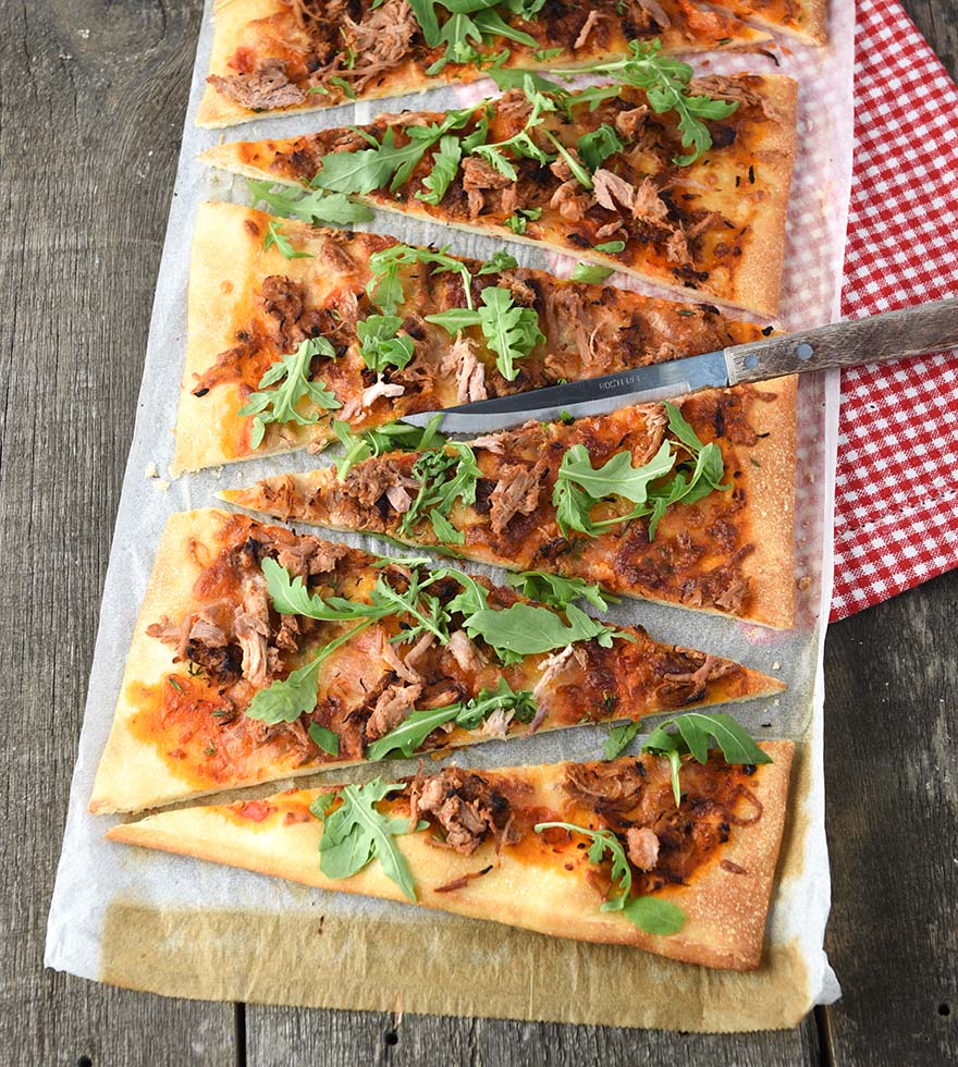 Pulled Pork Pizza Tante Fanny