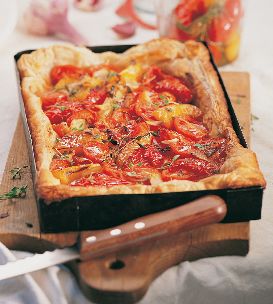 Tomatenquiche met ricotta Tante Fanny