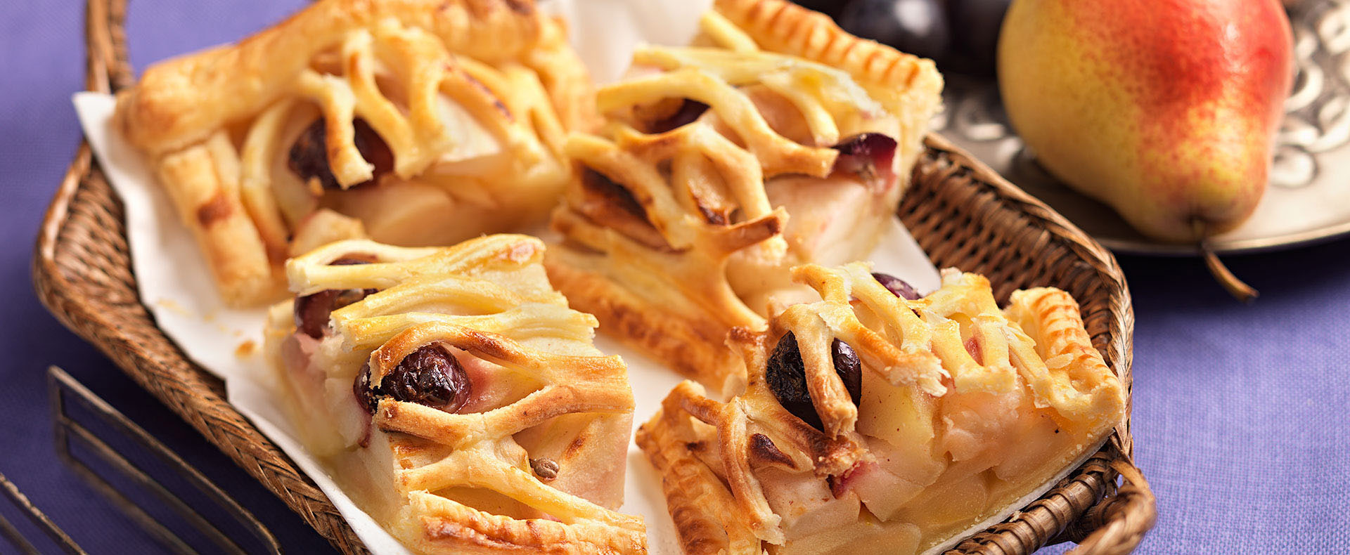 Zoete raster strudel Tante Fanny