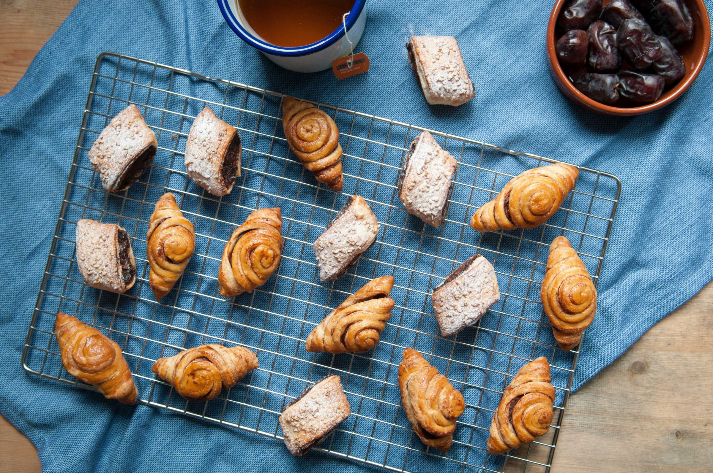 Bladerdeegkoekjes