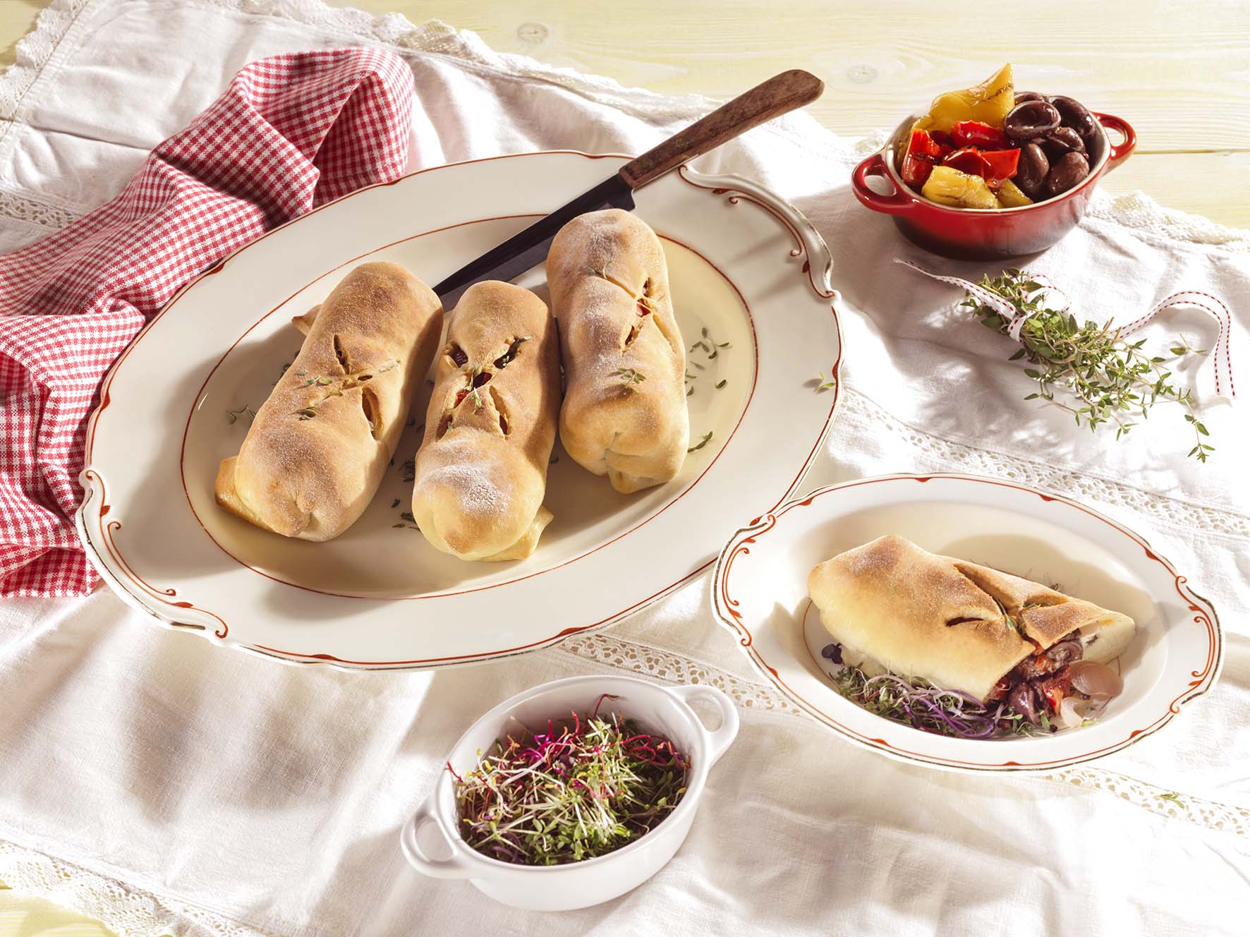Mini pizzastrudels - Tante Fanny