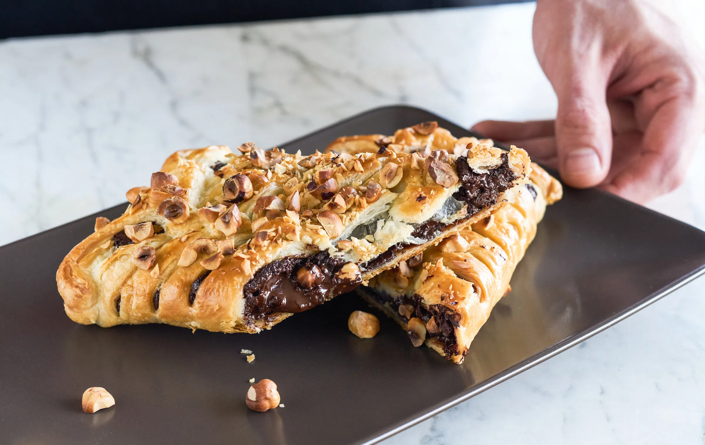 Chocoladereep in bladerdeeg - Tante Fanny