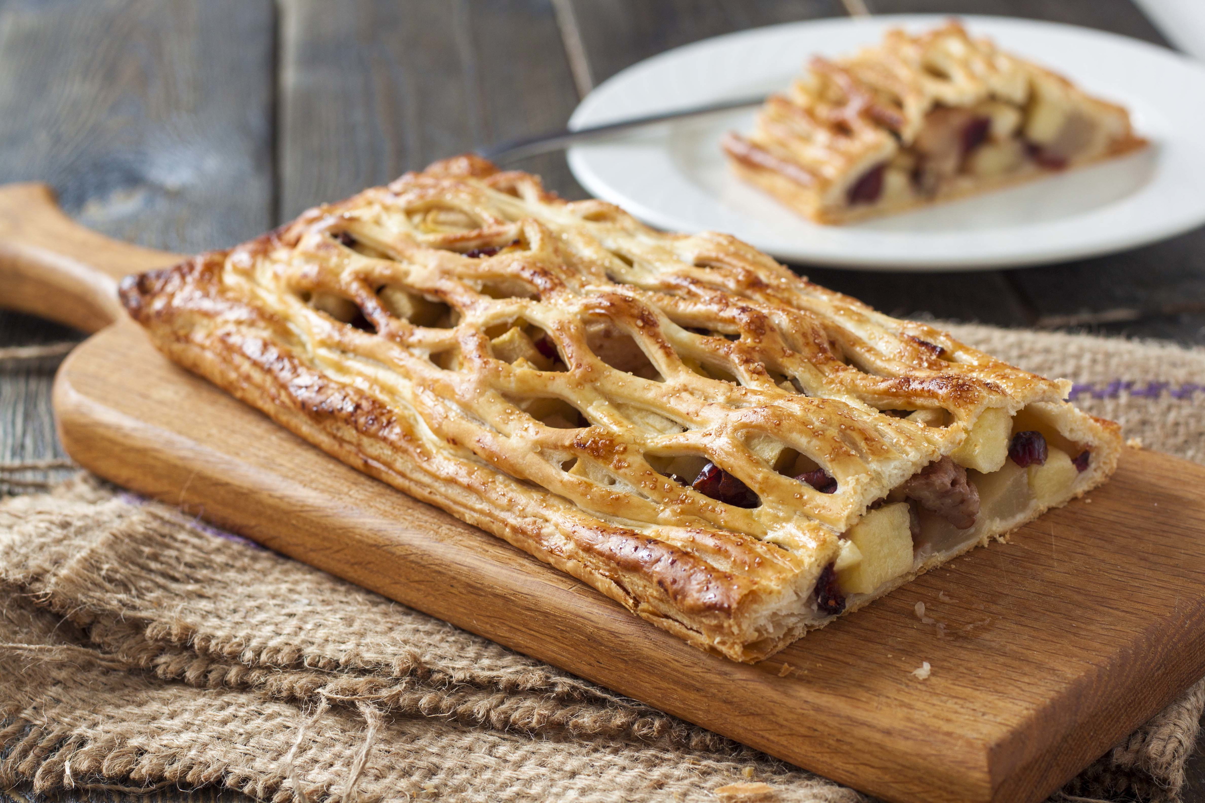Appel peer strudel