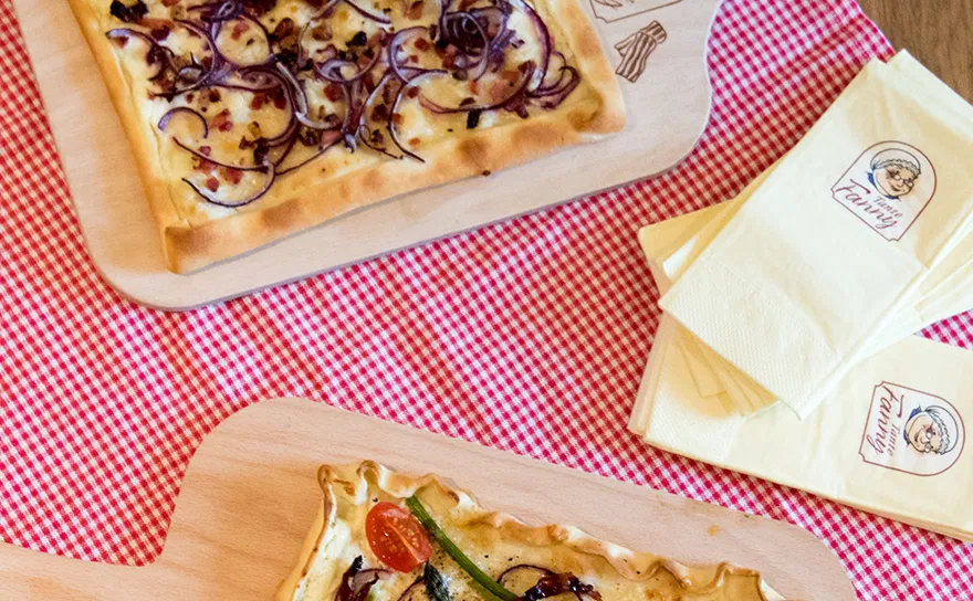 5 soorten flammkuchen