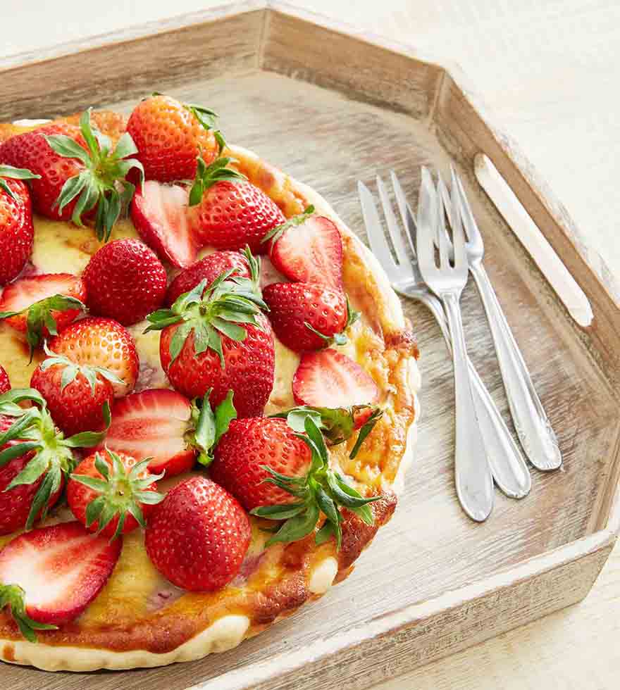 Recept: Aardbeien-mascarpone taart - Tante Fanny