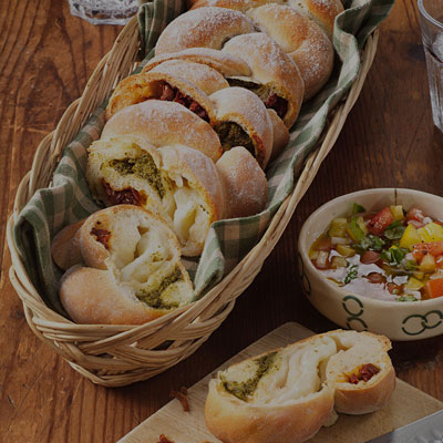 lekker buiten eten - bbq breekbrood
