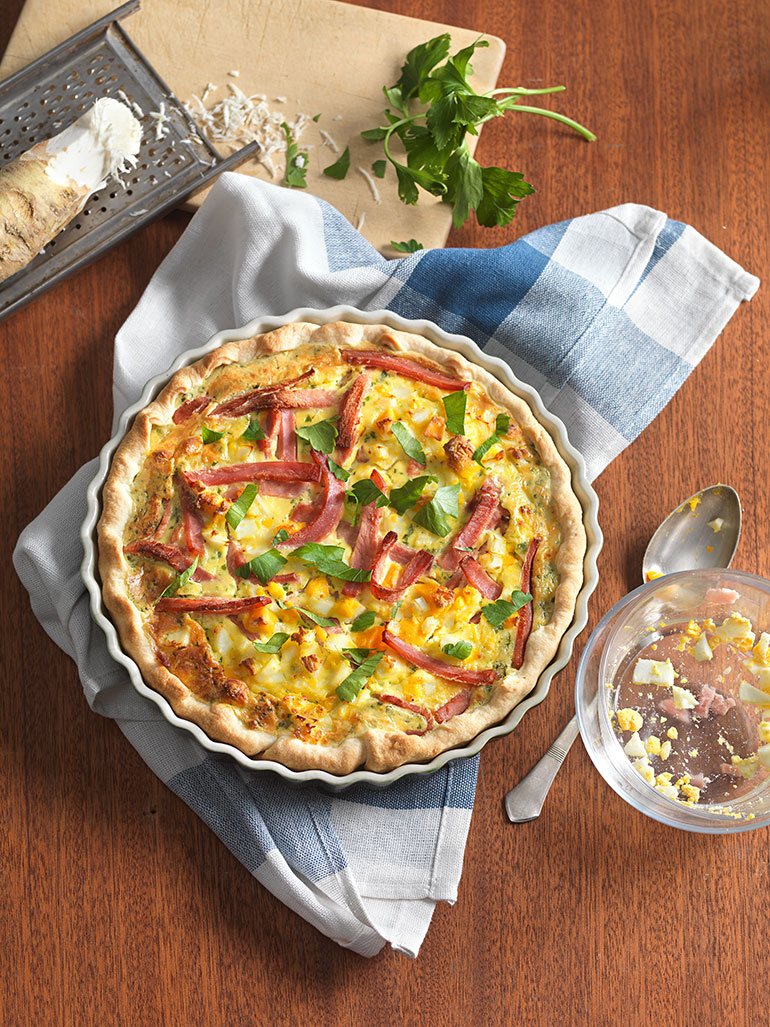quiche spek en ei