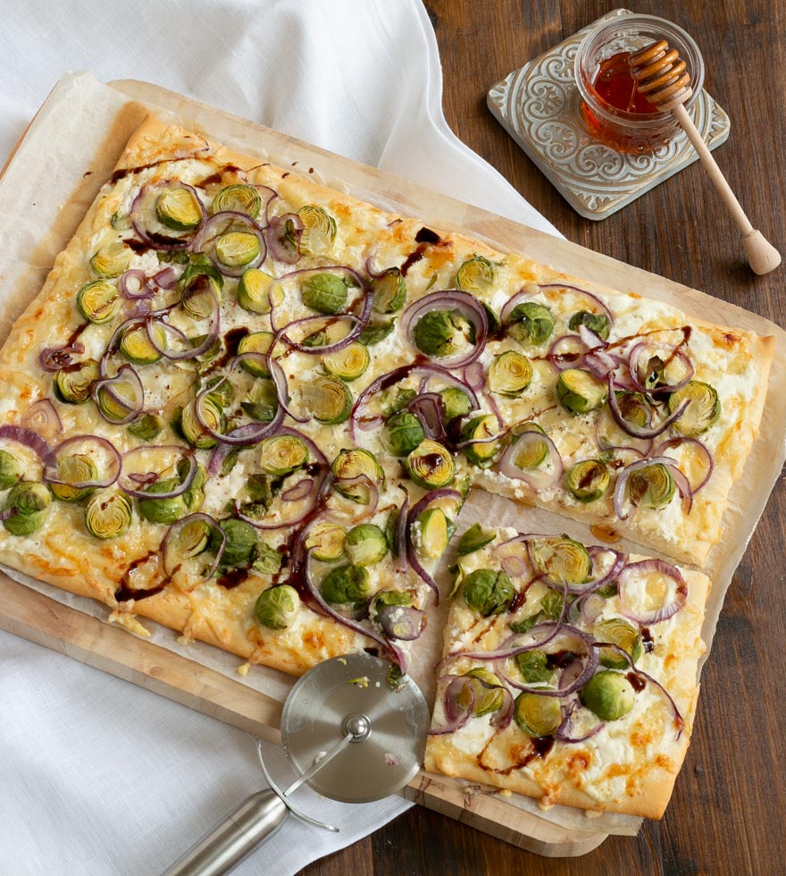 Pizza met spruitjes - Tante Fanny
