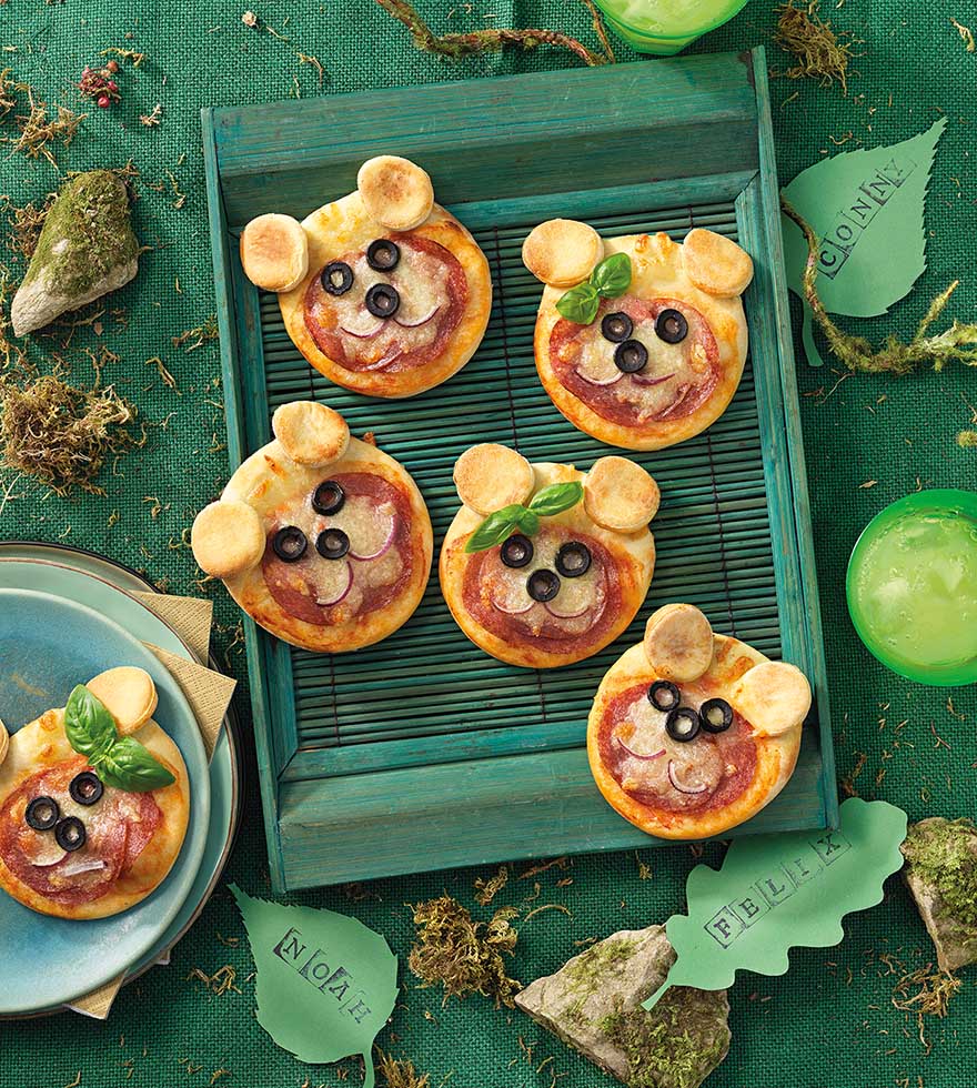 Kinderrecept: beertjes van pizzadeeg - Tante Fanny.nl