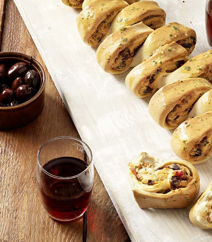 Recept: pizzasnack met gedroogde tomaten