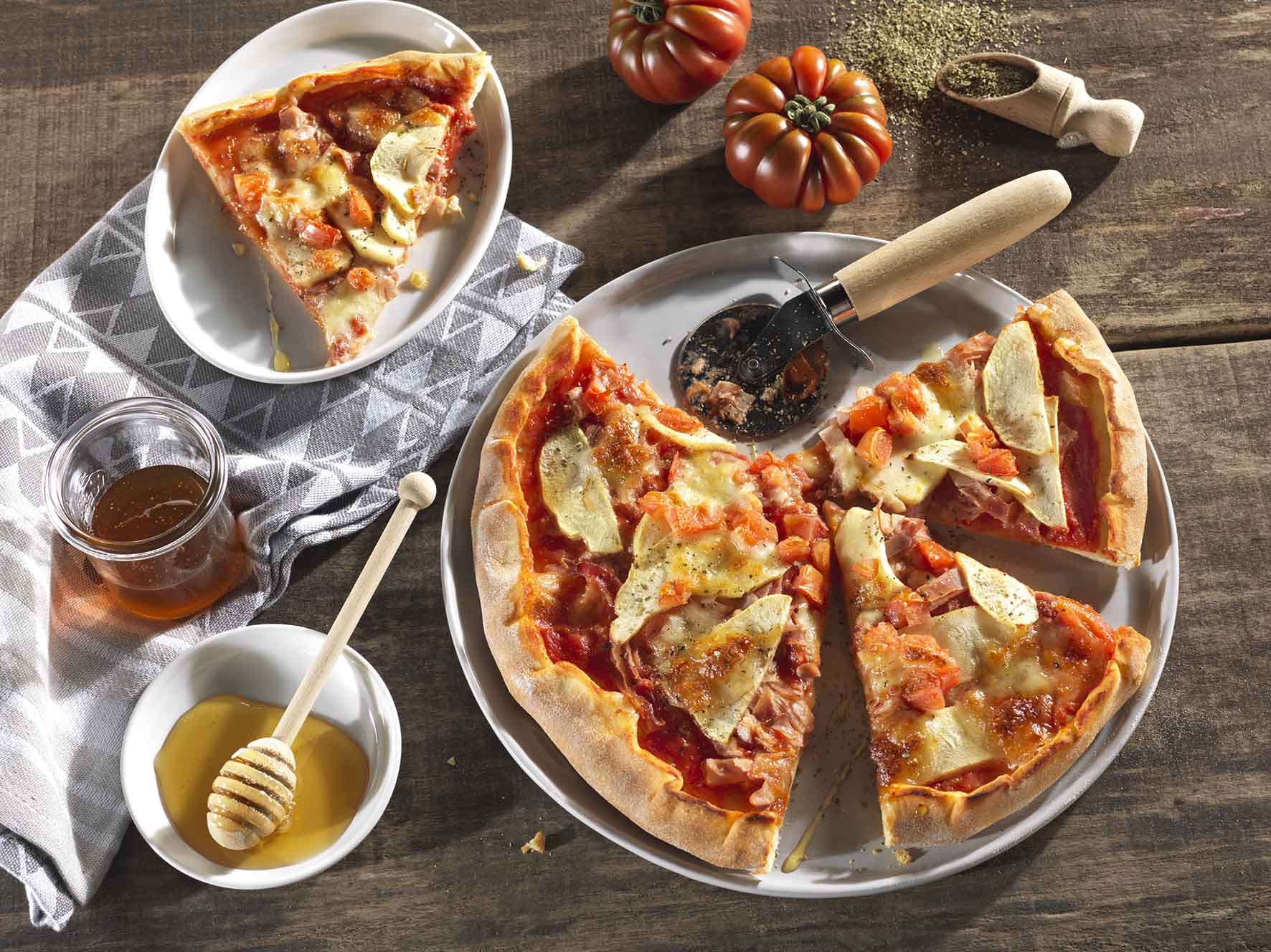 pizza toppings recept voor het beleggen van je pizza- Tante Fanny