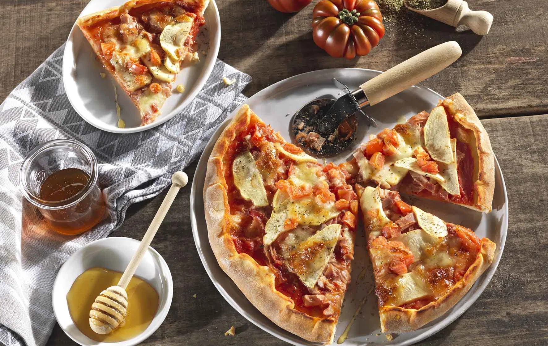 pizza toppings recept voor het beleggen van je pizza- Tante Fanny