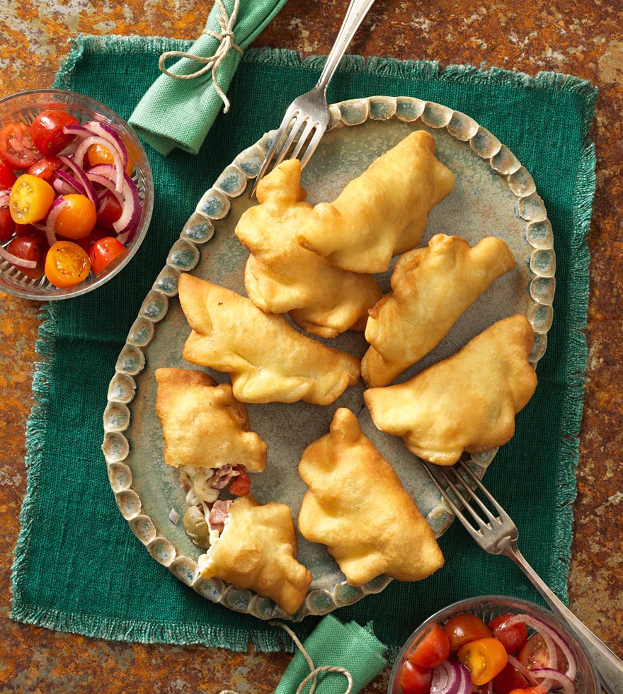 Recept: gebakken panzerotti met prosciutto
