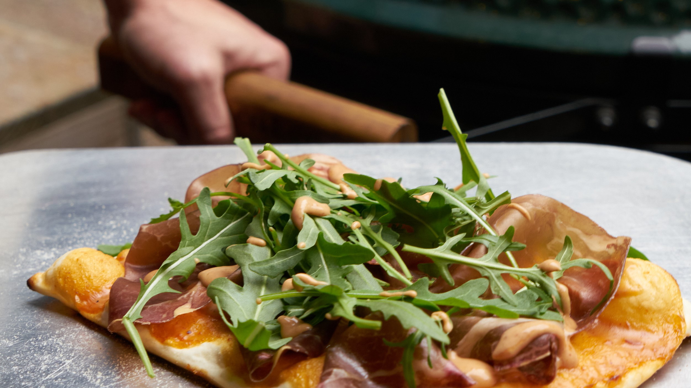 BBQ pizza
