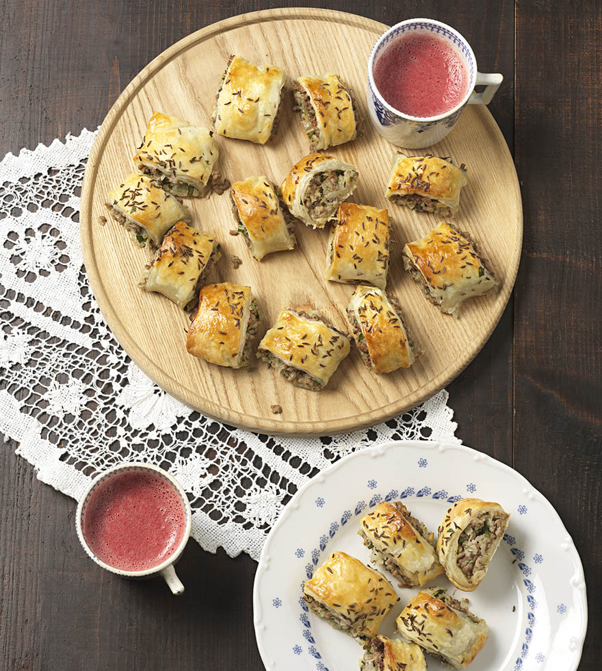 Recept - Poolse Paszteciki z ciasta francuskiego - vers bladerdeeg - Tante Fanny