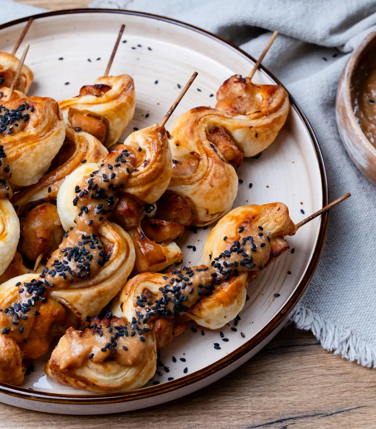 kipspiesjes met sate maken