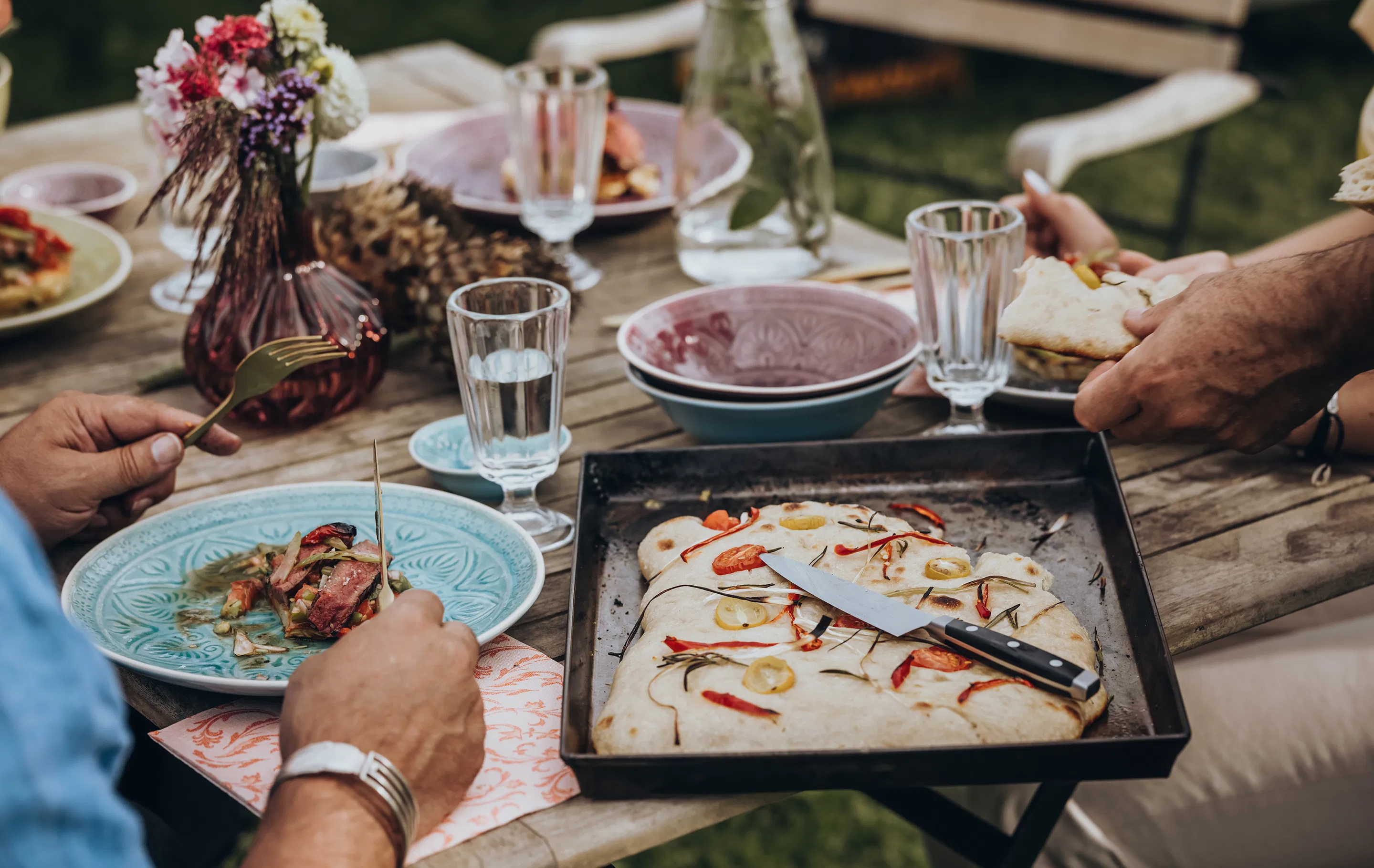 recepten om buiten te kunnen eten