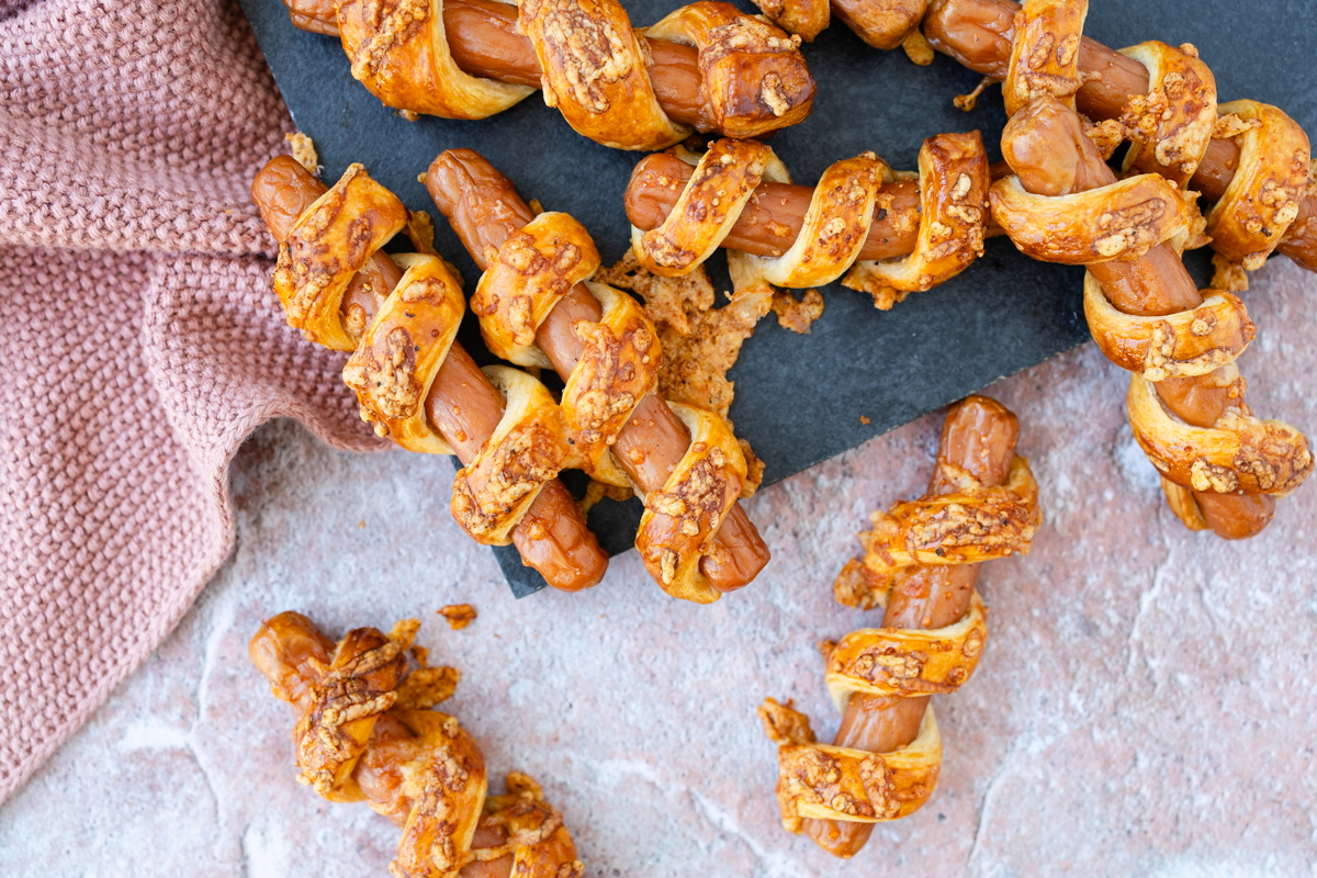 Recept: Knakworst kaas twisters