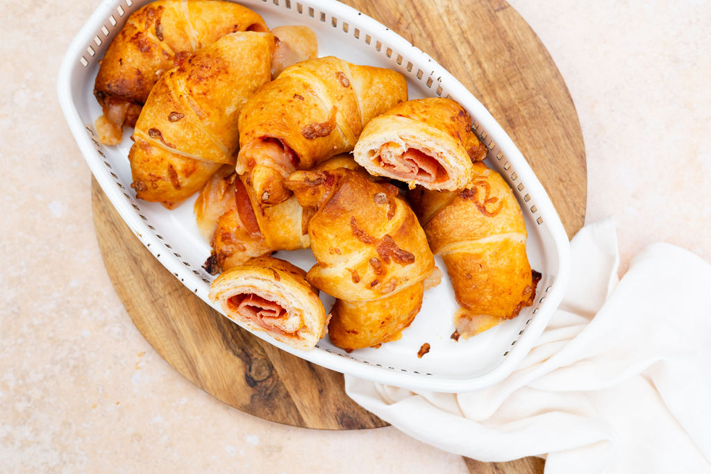 pizza croissants