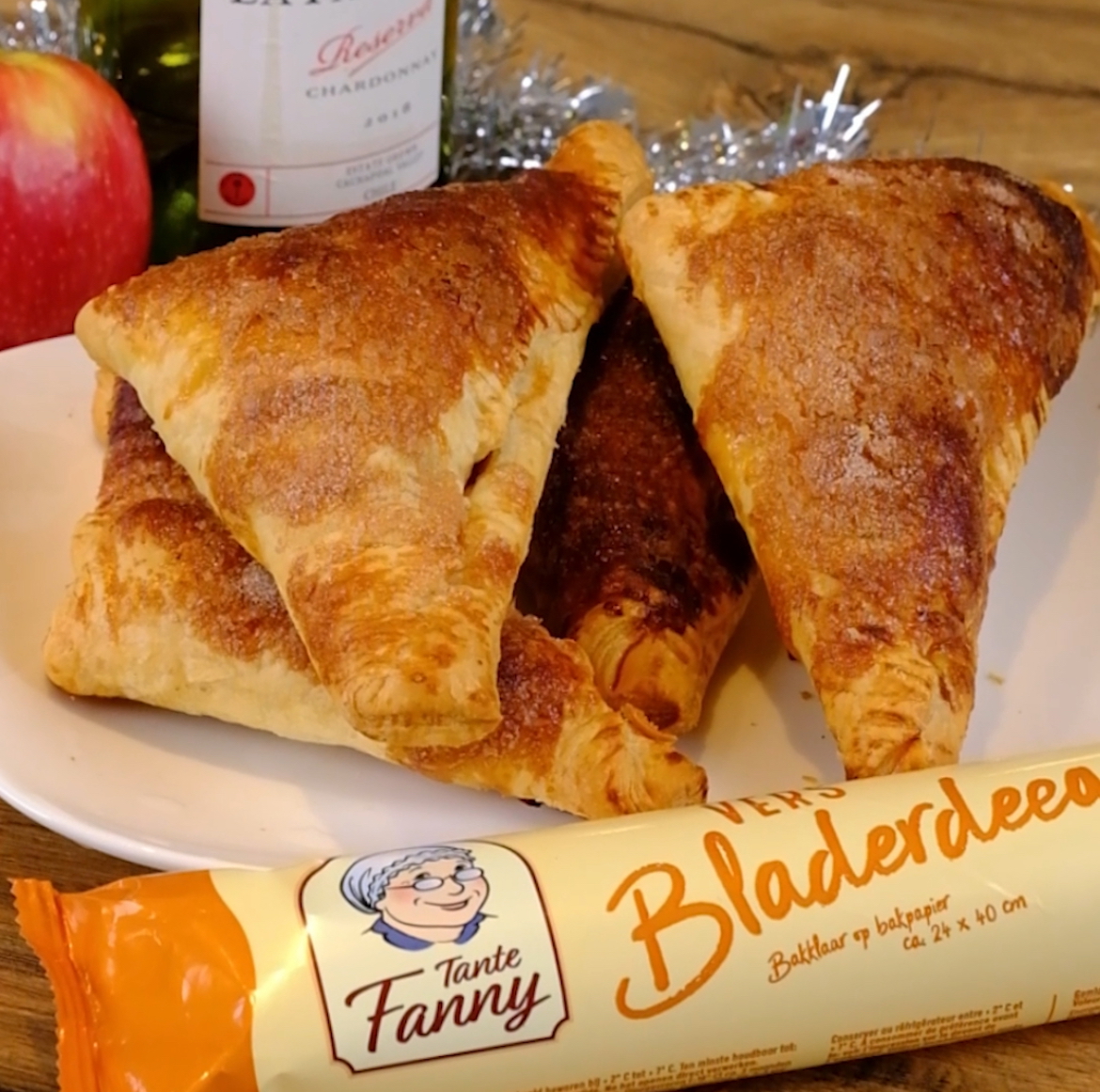 Recept: Appelflappen voor Oud en Nieuw