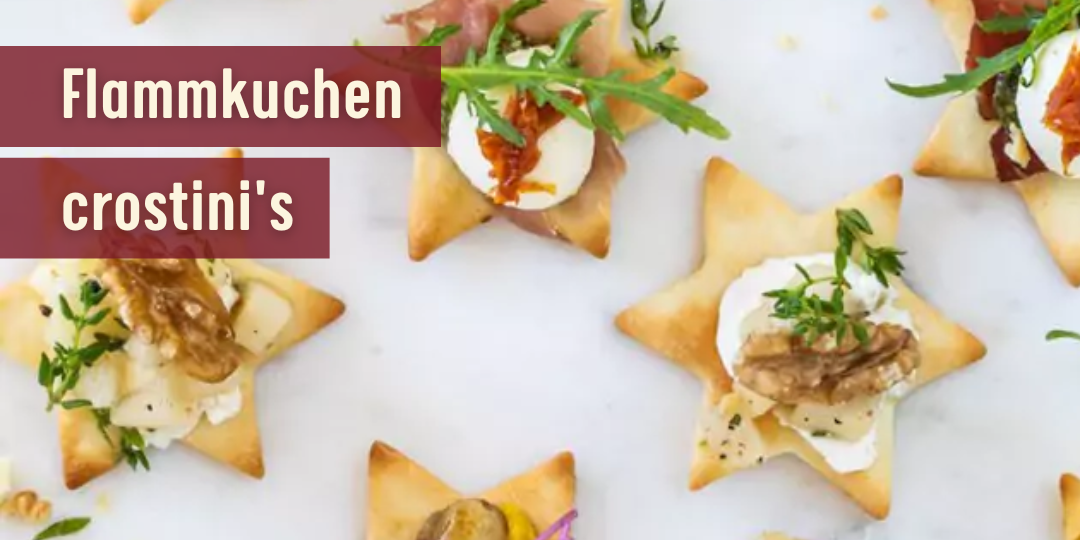 flammkuchen crostini's