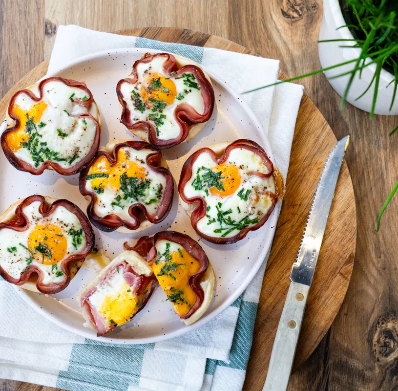 ham en ei taartjes