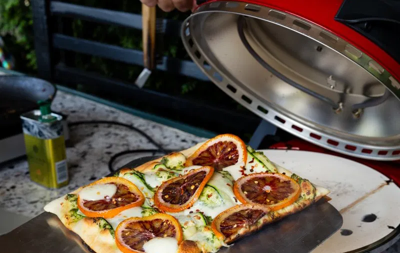 GSferrari pizza met sinaasappelen
