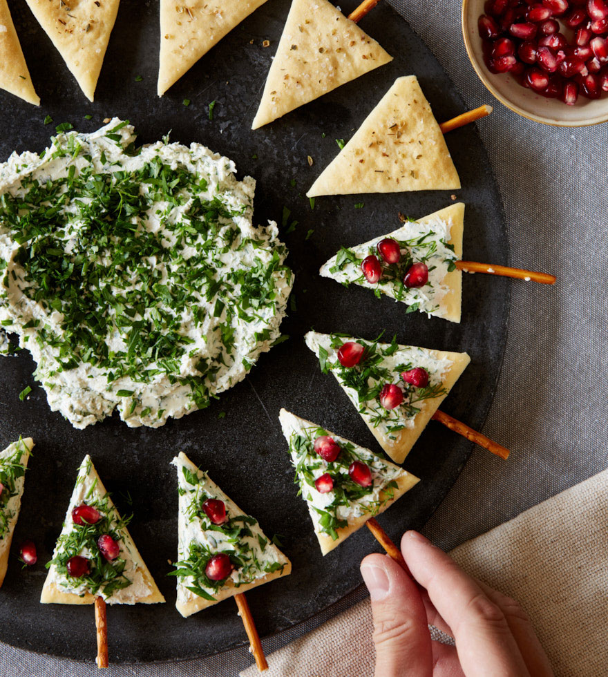 Recept: Mini-pizzabomen speciaal voor Kerst